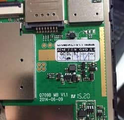 فایل فلش تبلت چینی بامشخصه برد Q709B